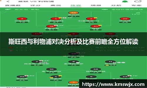 斯旺西与利物浦对决分析及比赛前瞻全方位解读